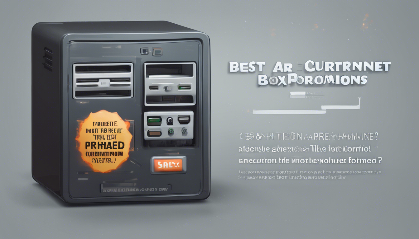 Quelles sont les meilleures promotions box internet du moment ?