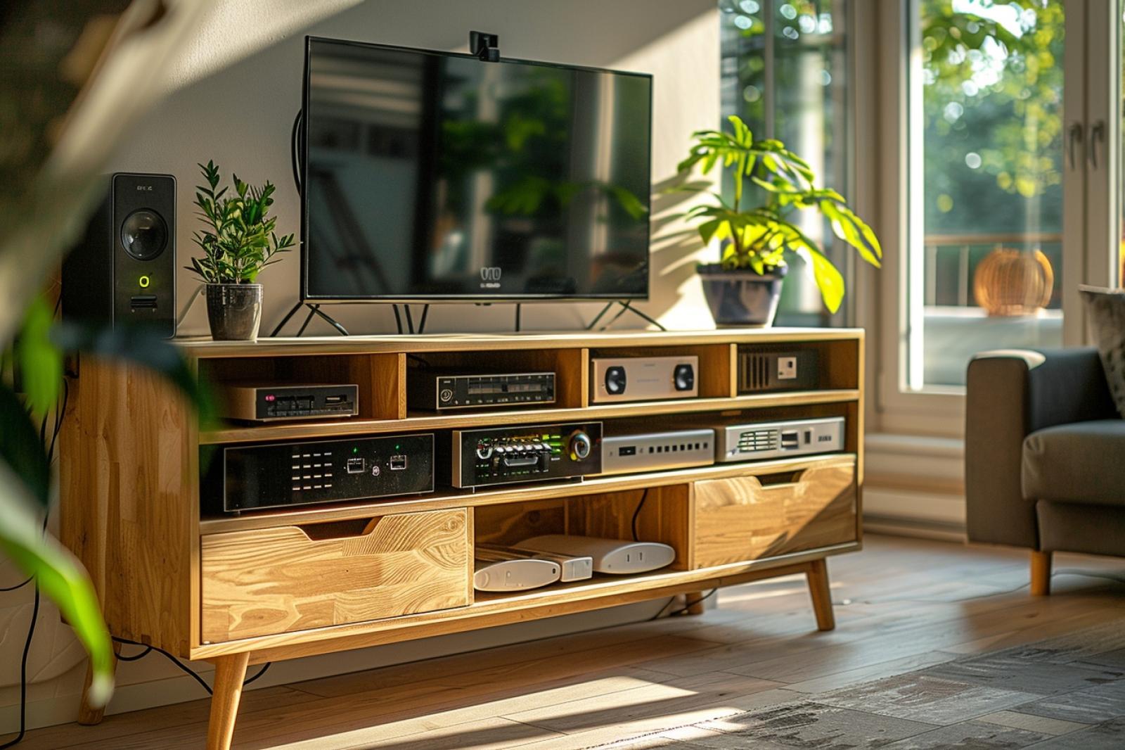 A la recherche d&rsquo;un petit meuble astucieux pour ranger votre box internet ?