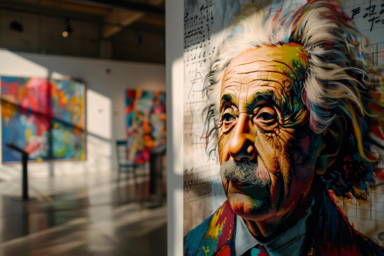 Découvrez le tableau d&rsquo;Einstein : une œuvre artistique et scientifique fascinante