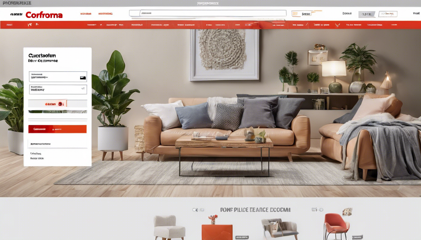 Conforama : Comment passer une commande sur Internet ?